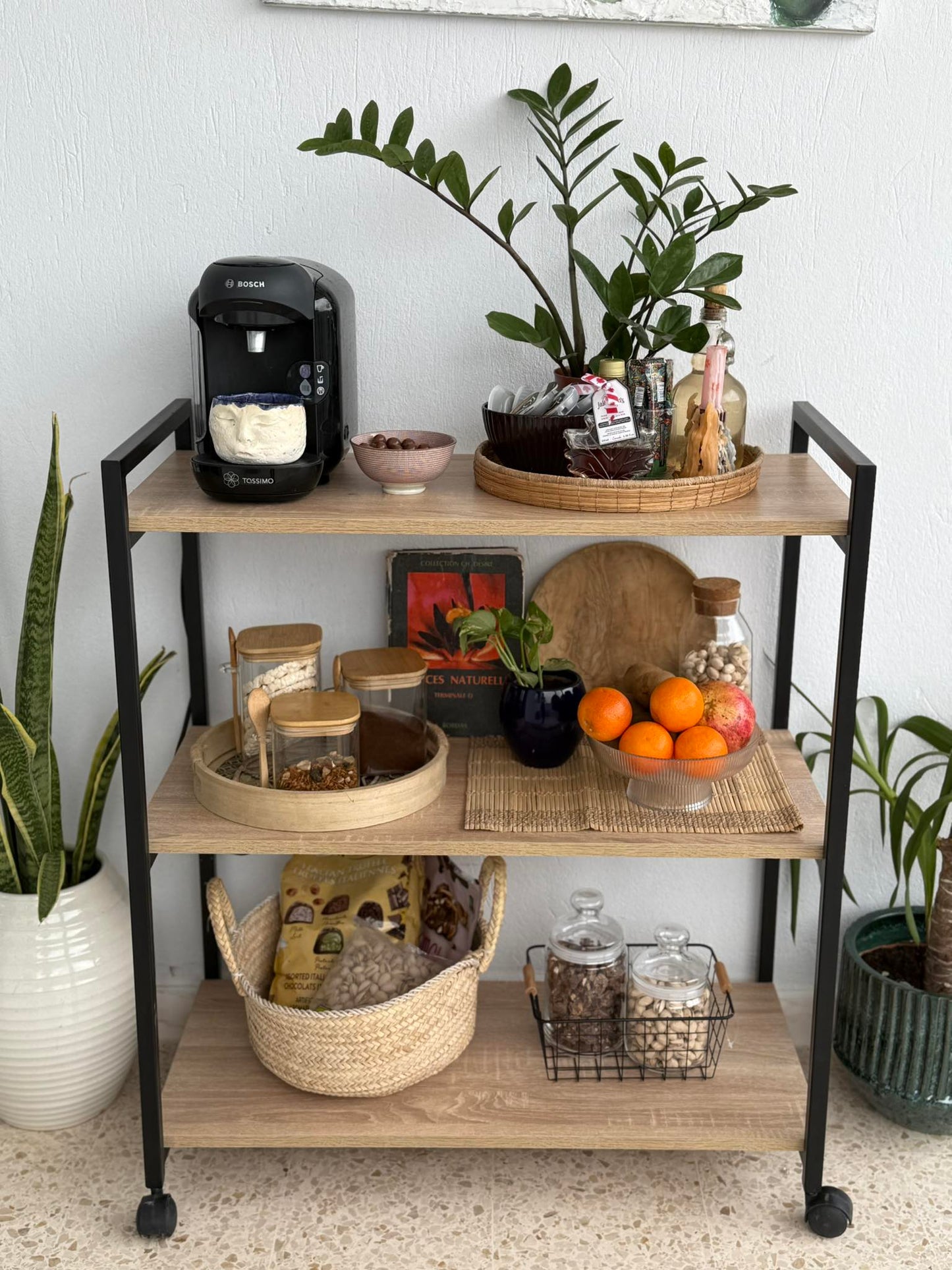 Étagère de cuisine 3 étages