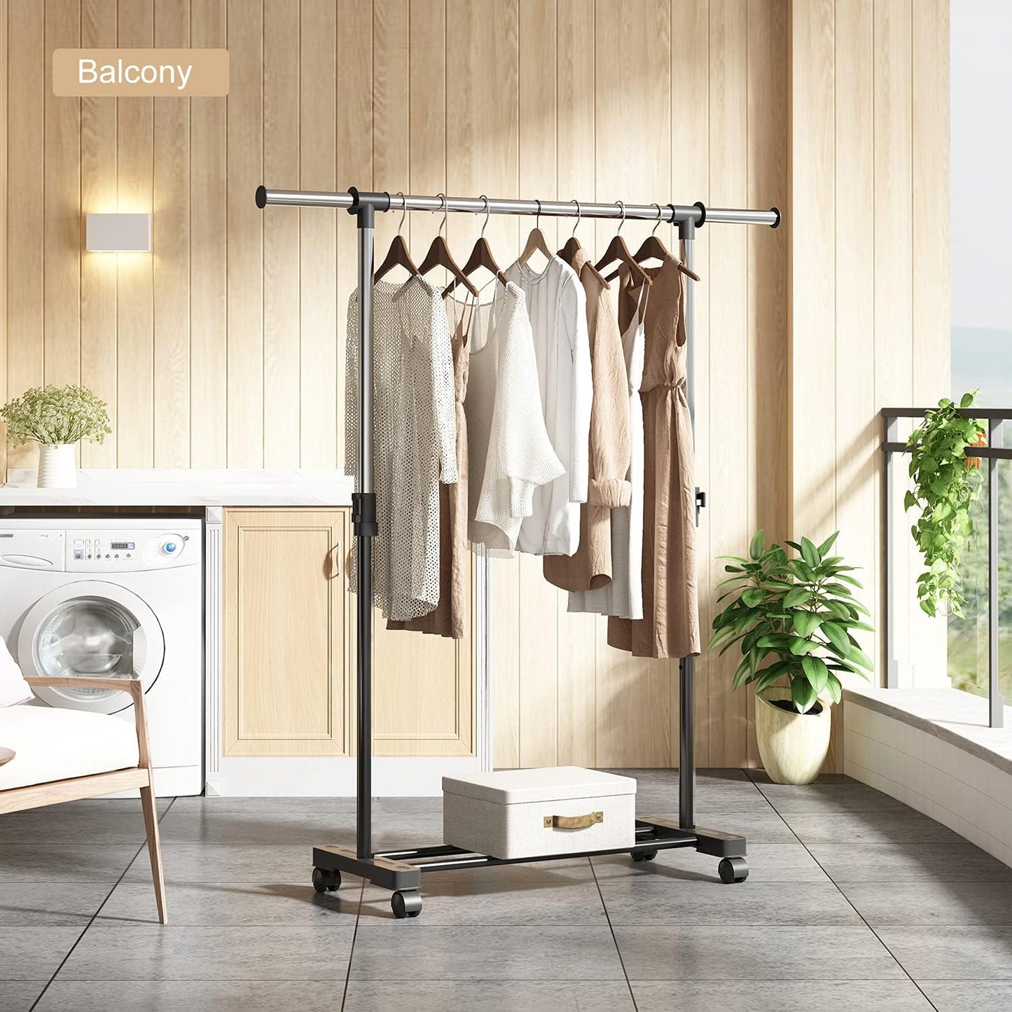 Support de vêtements ajustable