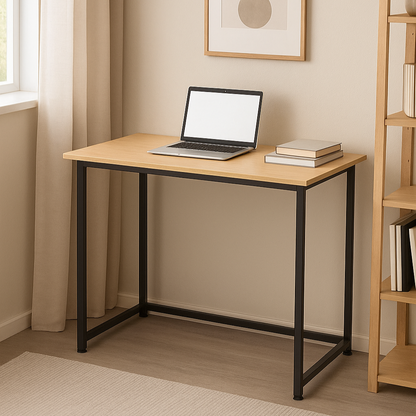 Bureau métallique pliable