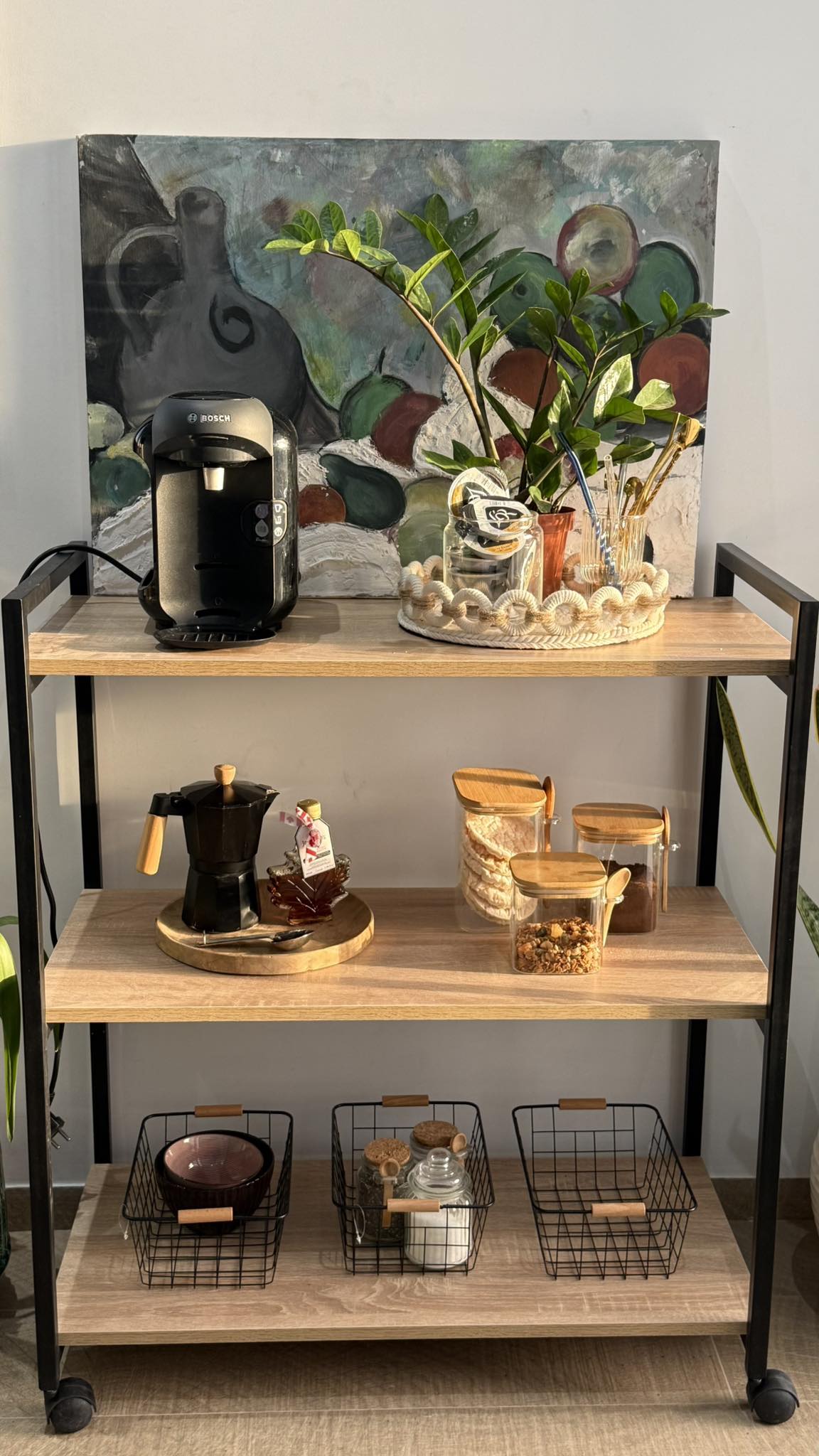 Étagère de cuisine 3 étages