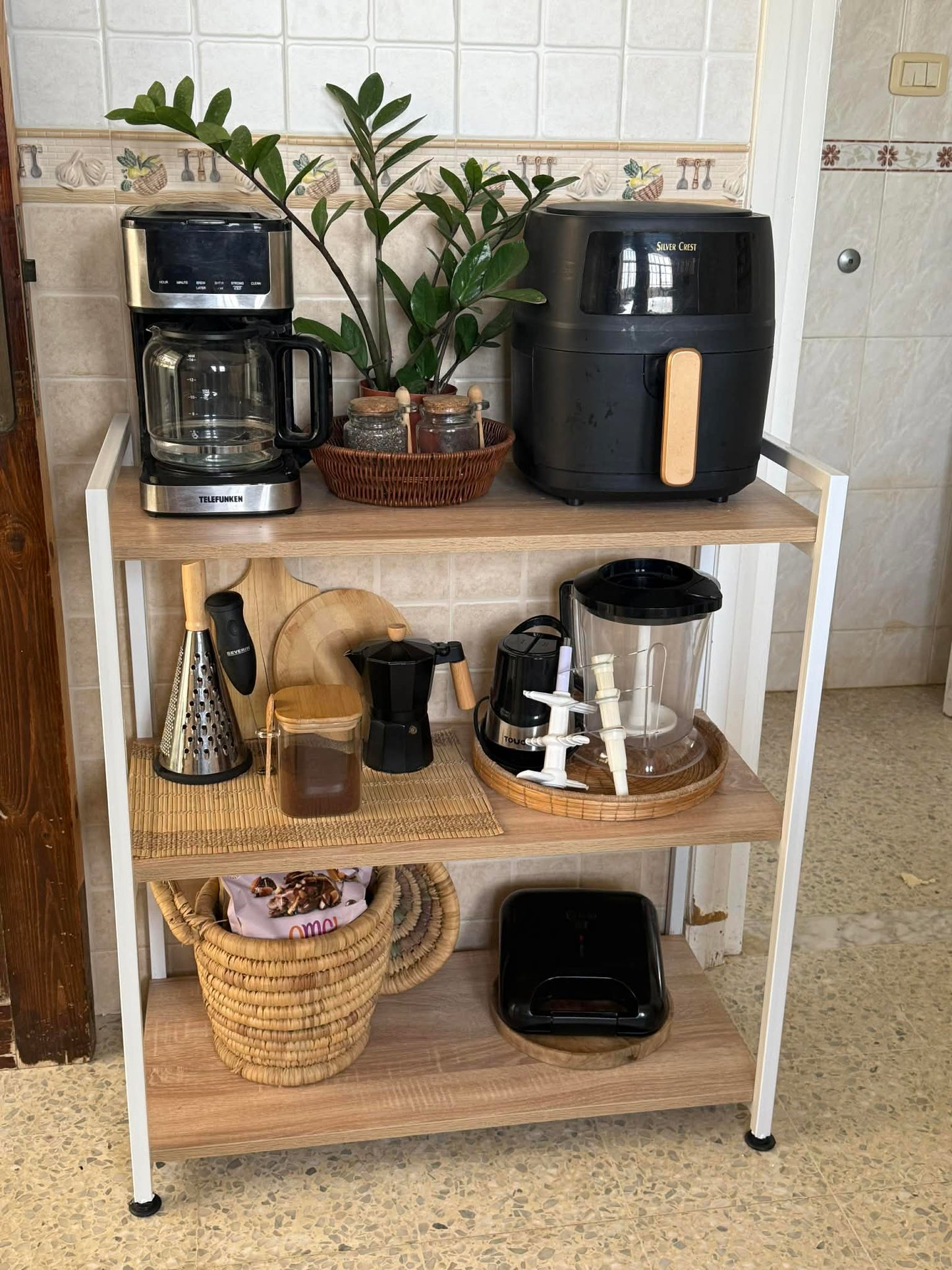 Étagère de cuisine 3 étages