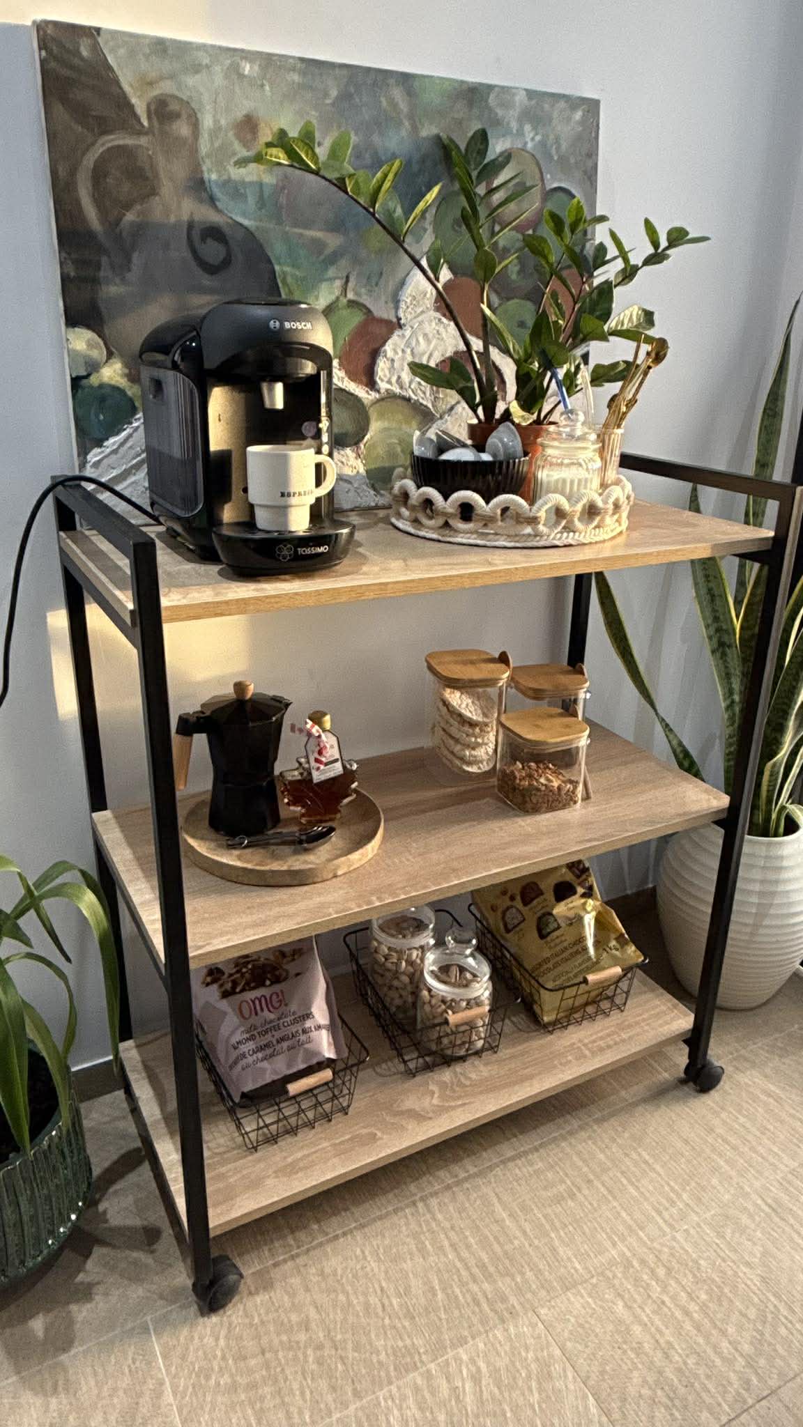 Étagère de cuisine 3 étages