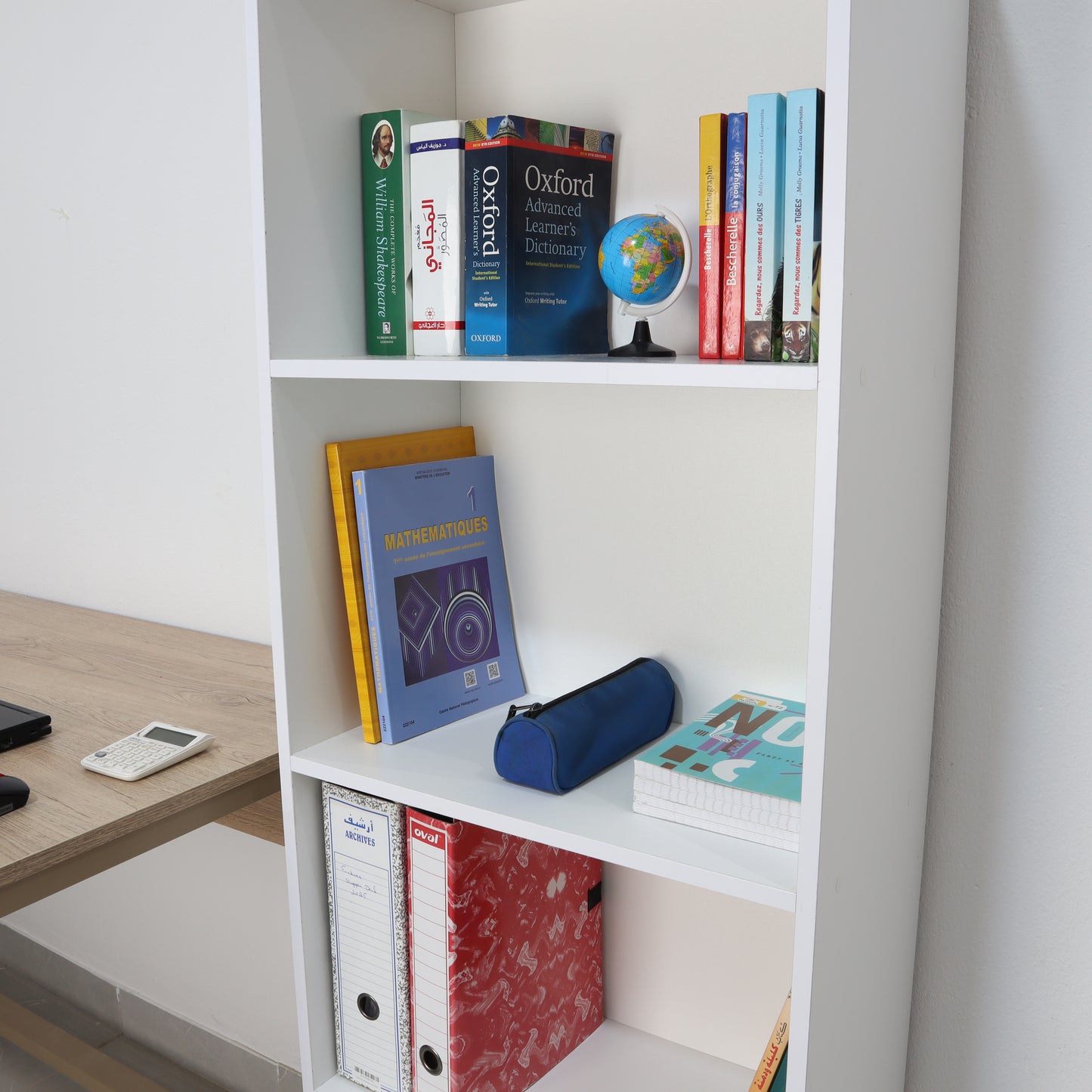 Rangement Vertical pour Bureau