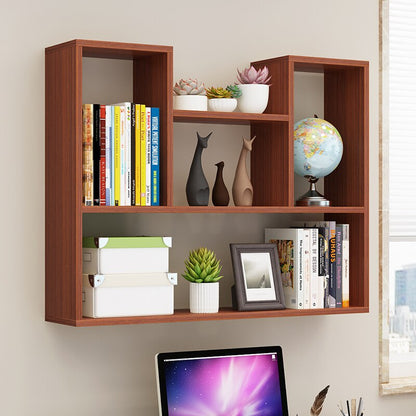 Étagère murale en U en situation – rangement salon moderne