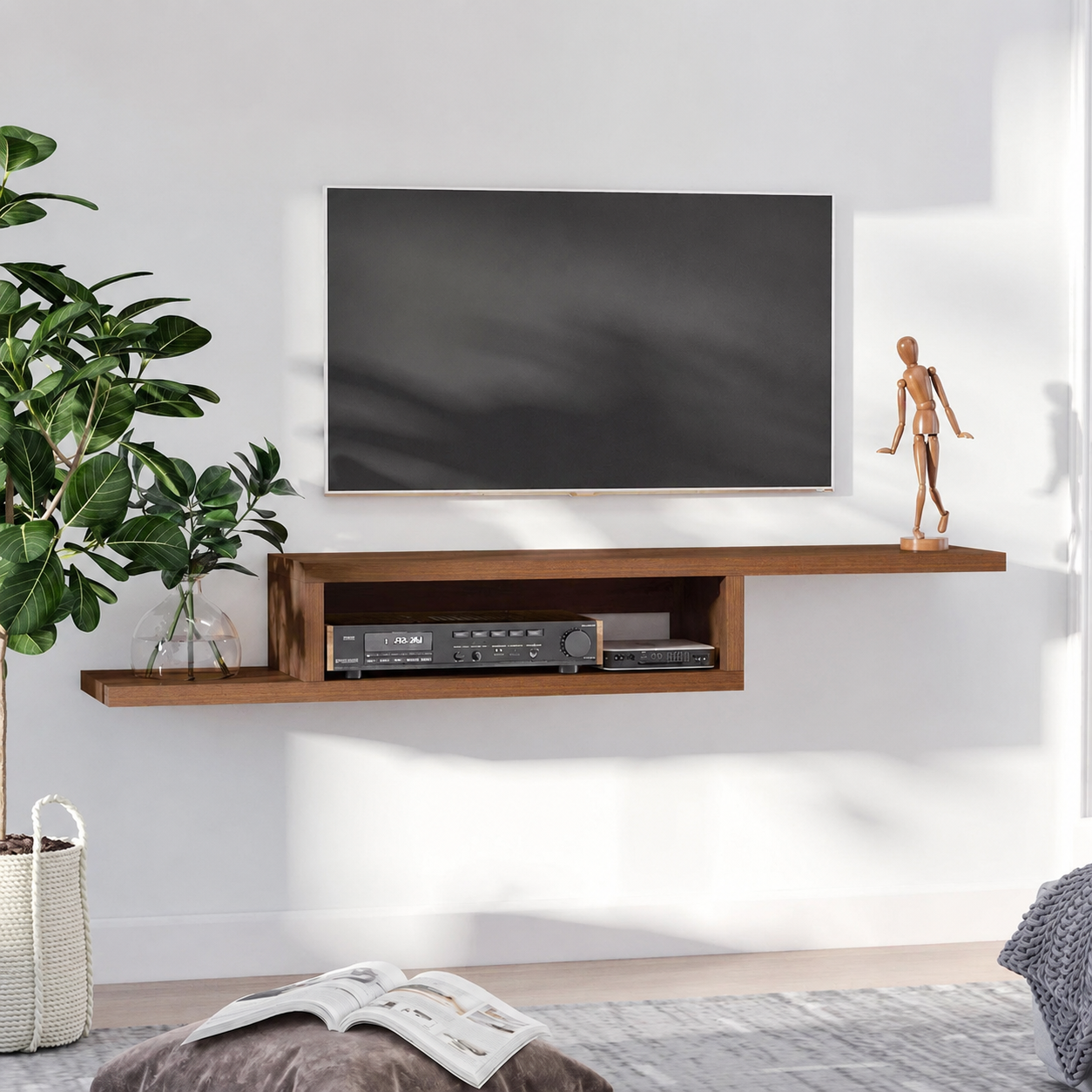 Meuble TV suspendu